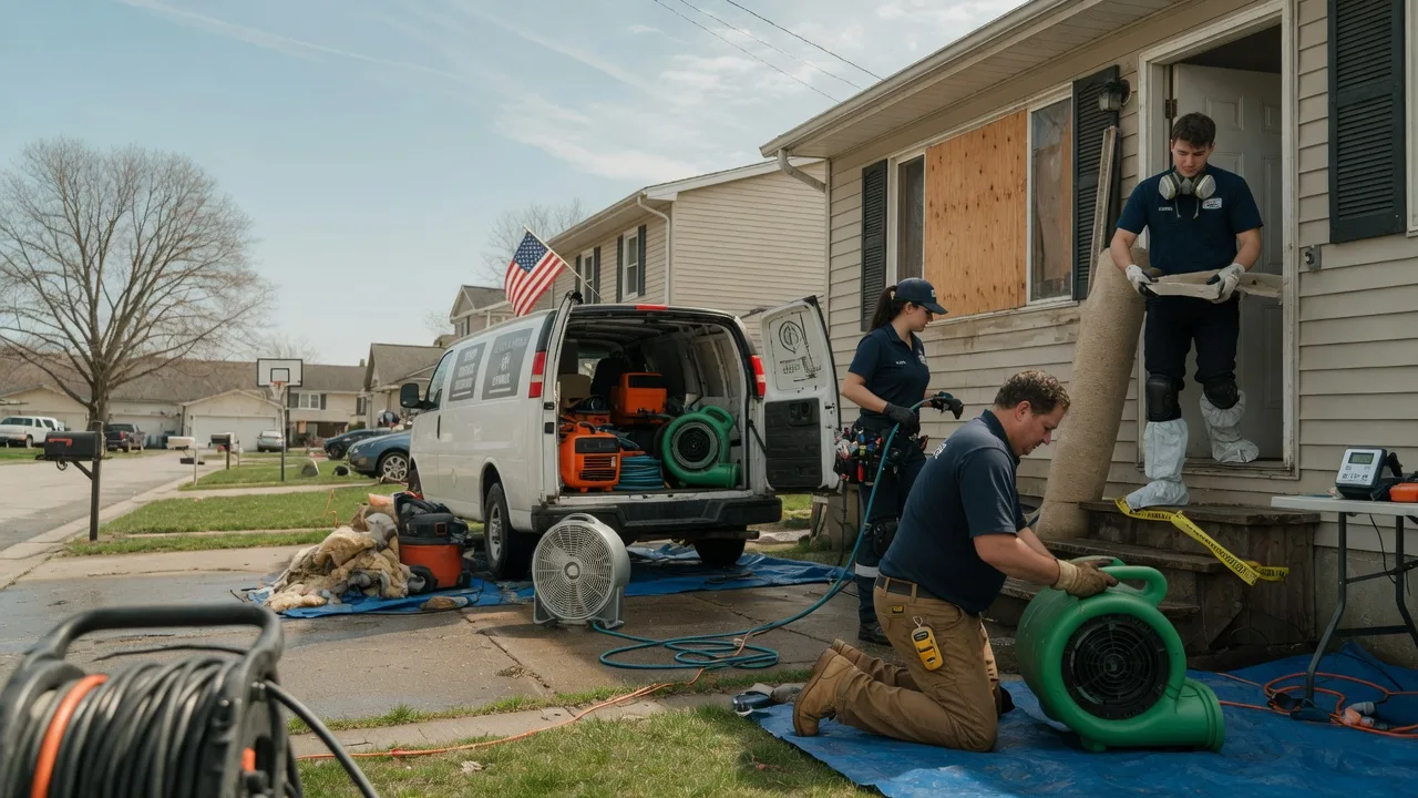 Water Damage Restoration in Eureka, IL near me
